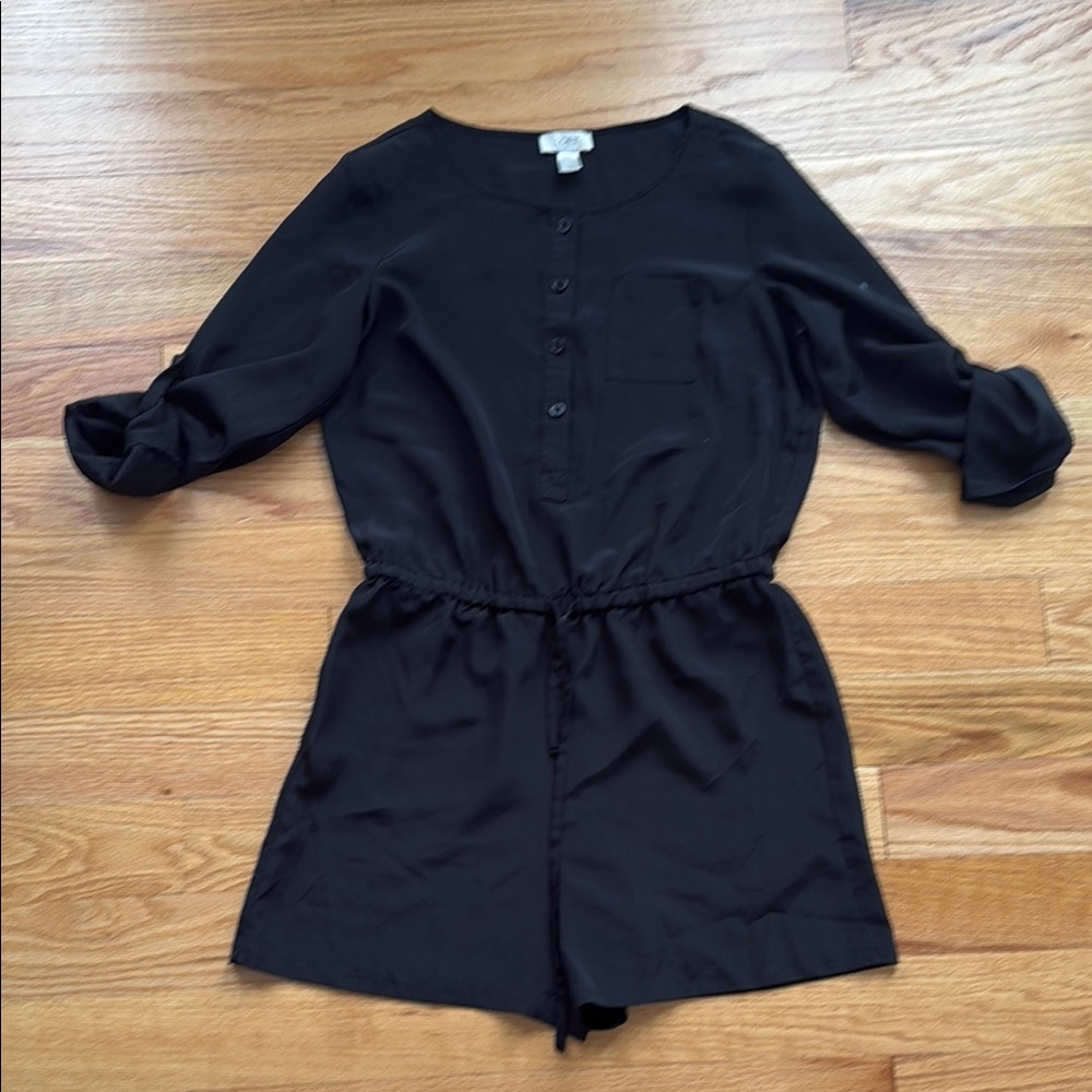 Women’s Black LOFT Romper